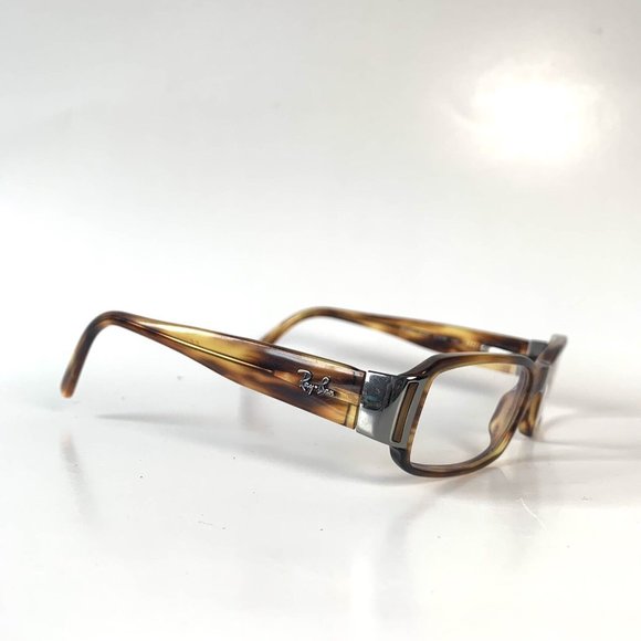 Ray-Ban RB5051 2144 Eyeglasses Frames Havana Tortoise Gunmetal Gray 51-16-135 - Picture 2 of 7